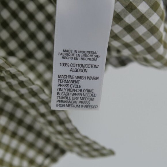 IZOD Olive Green Button Up‎ - Picture 4 of 5